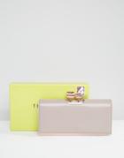 Ted Baker Matinee Purse In Pastel Color Block - Purple