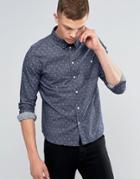 Another Influence Dot Pattern Shirt - Navy