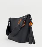 Glamorous Oversized Tote Bag With Resin Ring Detail