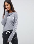 Hollister Timeless Long Sleeve T-shirt - Gray