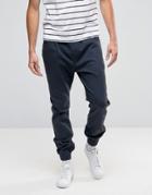 Cheap Monday Dropped Elastic Jeans Black Fade - Black