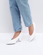 Asos Shiraz Pointed Heels - White