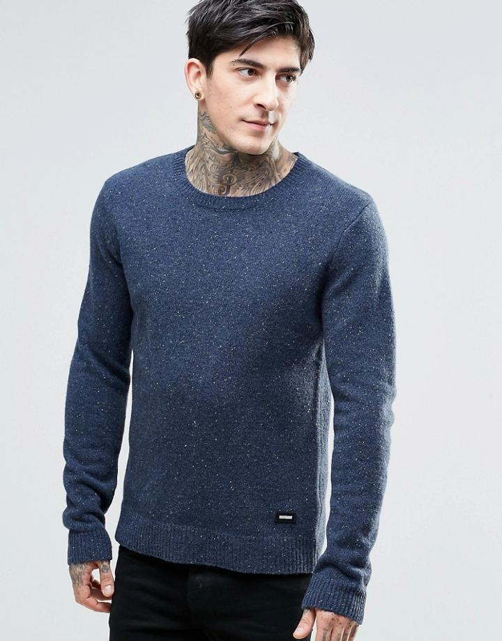 Dr Denim Noah Neppy Sweater - Navy