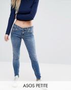 Vero Moda Petite Skinny Jeans - Blue