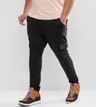 Only & Sons Plus Cargo Jogger - Black