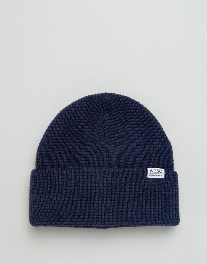 Wesc Moss Beanie - Blue