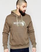 The North Face Overhead Hoodie With Logo - Brown