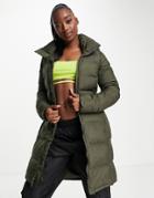 The North Face Metropolis Puffer Jacket In Khaki-green