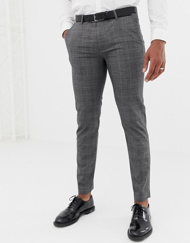 Ted Baker Wool Mix Pants With Side Taping In Stretch - Navy