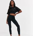 Asos 4505 Tall Legging With Fine Mesh Inserts