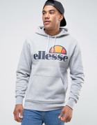 Ellesse Hoodie With Classic Logo In Gray - Gray