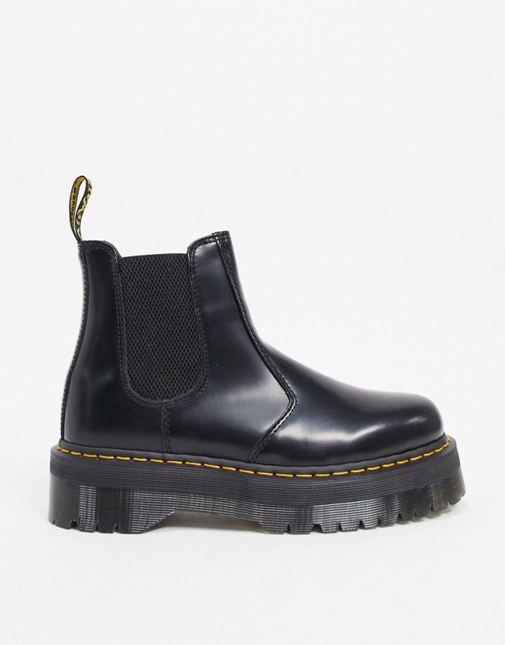 Dr Martens 2976 Quad Platform Chelsea Boots-black