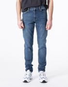 Dr Denim Clark Slim Jeans In Mid Wash-blue