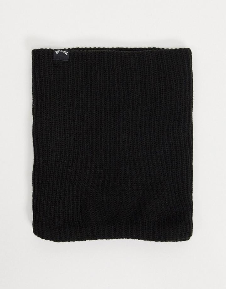 Billabong All Day Neckwarmer In Black