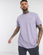 Night Addict Oversized Limited Chestprint Tee-purple