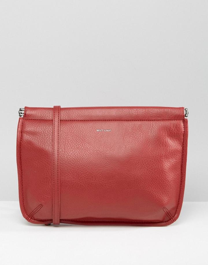 Matt & Nat Cross Body Bag - Red
