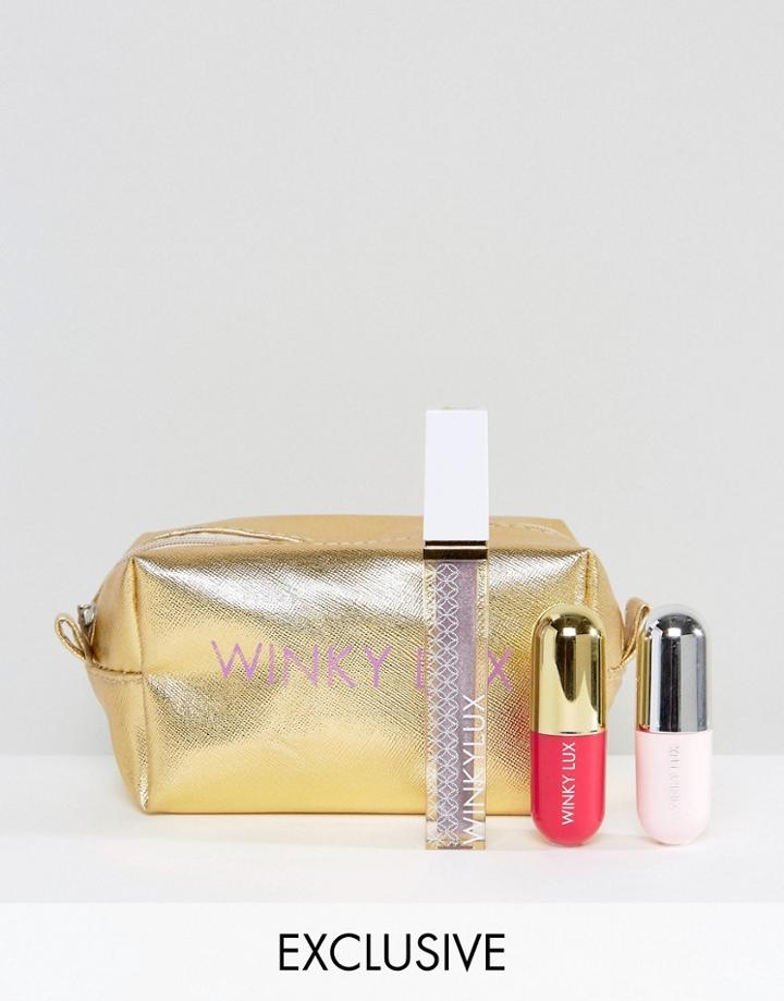 Winky Lux Asos Exclusive Holographic Lip Trio - Multi