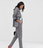 Y.a.s Tall Thesis Check Two-piece Tailored Pants - Gray