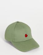 Svnx Fruit Print Cap In Green