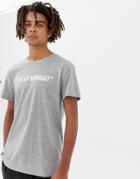 Cheap Monday Standard T-shirt With Reflective Logo - Gray