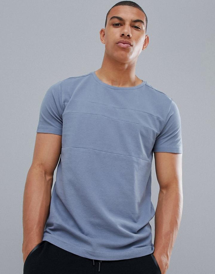 Dissident Taped Gym T-shirt - Gray