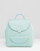 Modalu Small Leather Backpack - Green