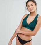 Tutti Rouge Rougette Madison Fuller Bust Bralette Dd - G Cup - Green