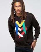 Love Moschino Paint Logo Sweater - Black
