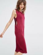 Samsoe & Samsoe Jill Knitted Dress - Red