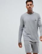 Boss Bodywear Long Sleeve T-shirt - Gray