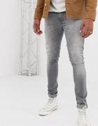 Nudie Jeans Co Skinny Lin Jeans Easy Gray - Gray