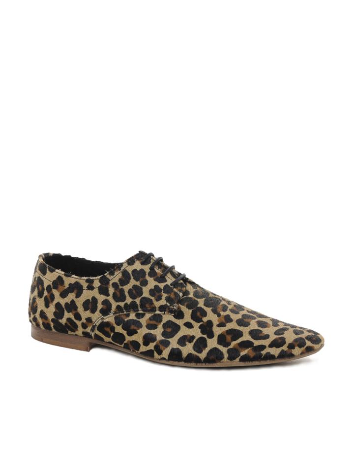 Asos Shoes In Leopard Print