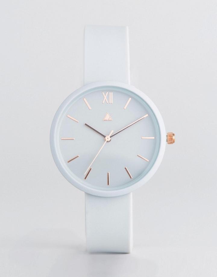 Asos Gray Silicon Watch - Gray