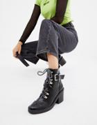 Asos Design Ellijah Chunky Hiker Boots - Black