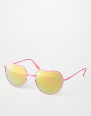 Trip Heart Sunglasses - Pink