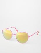 Trip Heart Sunglasses - Pink