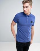 Born Rich Polo Shirt - Blue