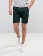 Farah Hawk Straight Chino Shorts In Dark Green - Green