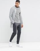 Asos Loungewear Skinny Joggers In Charcoal - Charcoal