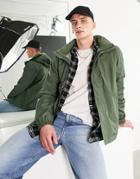 The North Face Resolve 2 Jacket In Khaki-green