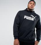 Puma Plus Ess No.1 Pullover Hoodie In Black 83825701 - Black