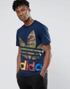 Adidas Originals Block It Out T-shirt Ay8610 - Blue