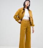 Weekday Veer Wide Leg Jeans Two-piece-yellow