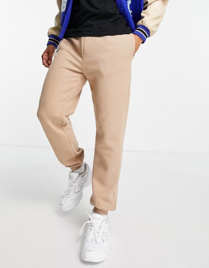 River Island Ri Slim Sweatpants In Stone-neutral