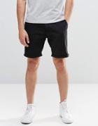 Scotch & Soda Chino Shorts In Black - Black
