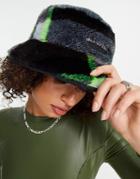 Adidas Originals X Ivy Park Reversible Bucket Hat In Multi-green