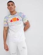 Ellesse Arbatax Panel T-shirt In Pink - Pink