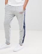Abercrombie & Fitch Americana Joggers With Side Tapping In Gray - Gray