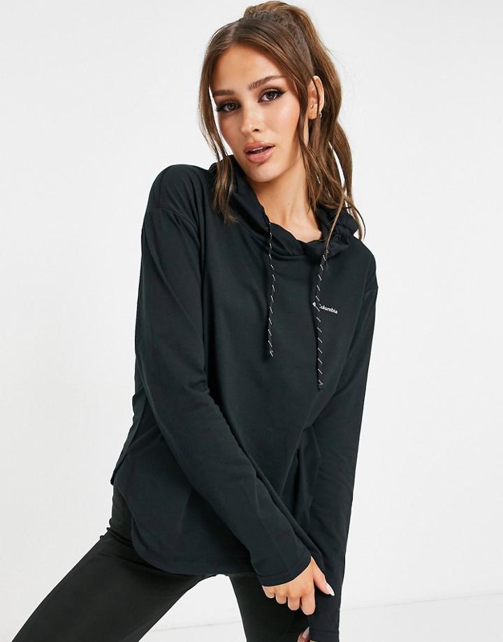 Columbia Sun Trek Hoodie In Black