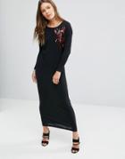 Amenpapa Heal The Blind Maxi Dress - Black